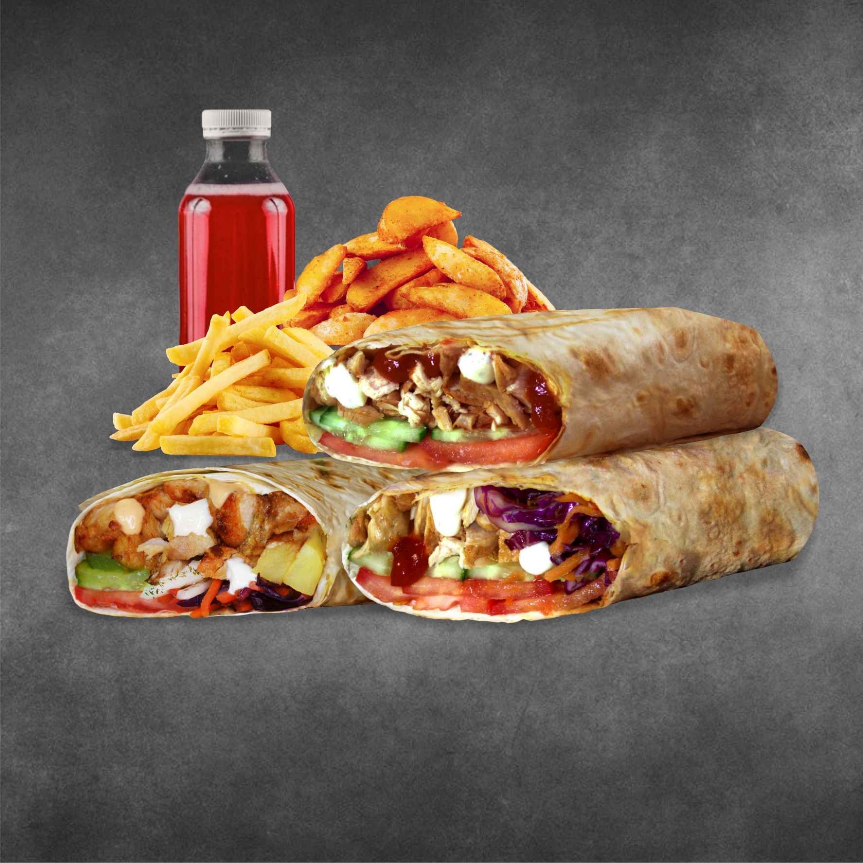 Шаурма микс сет