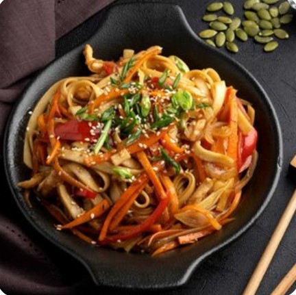 Вок с курицей