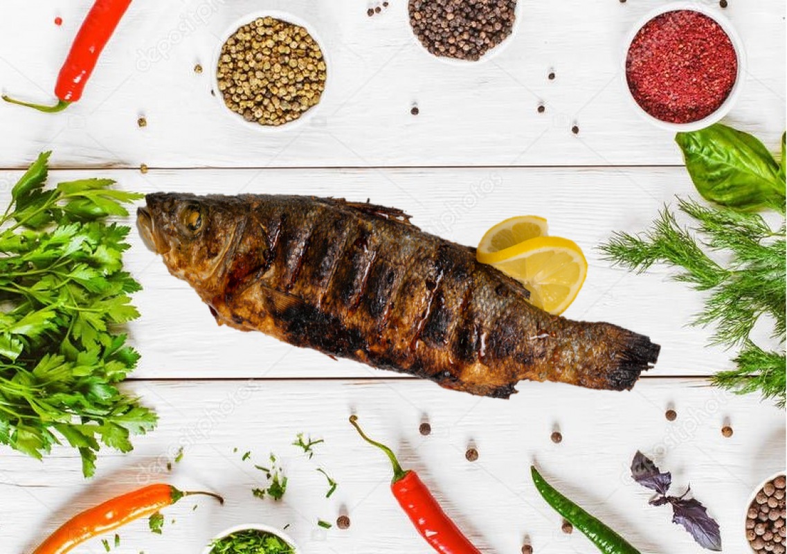 Рыба сибас 300-350г