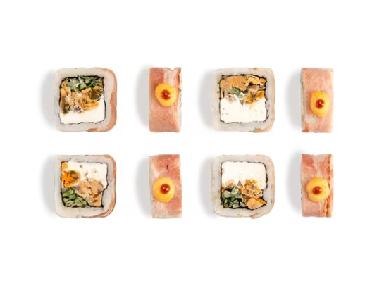 Запечённый ролл Гурман с мидиями