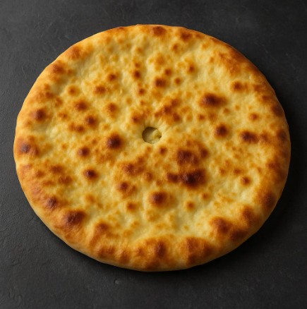 Пирог с лососем и сыром 24 см