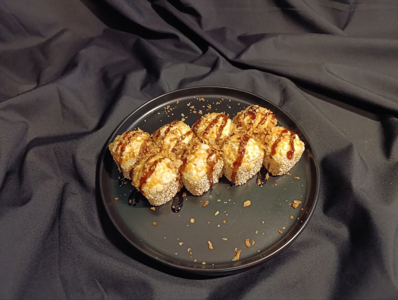 Запеченный маки с курочкой