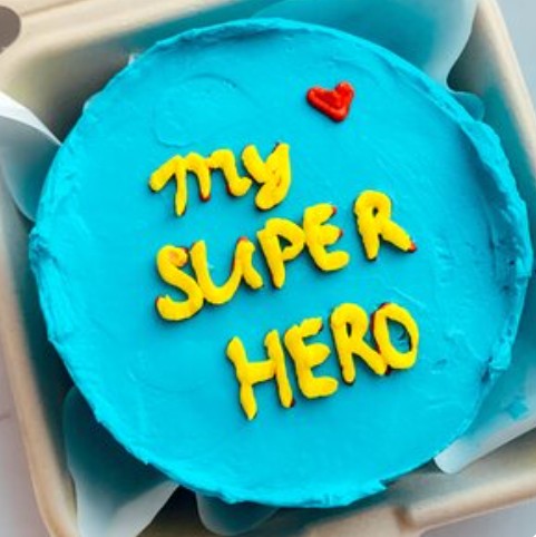 Бенто-торт Мой супер герой