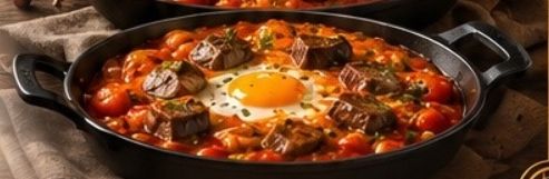 Шакшука с уткой
