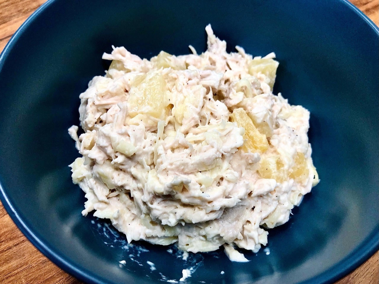 Курица с ананасами