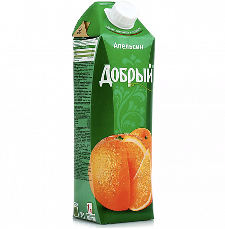Сок «Добрый» Апельсин 1л