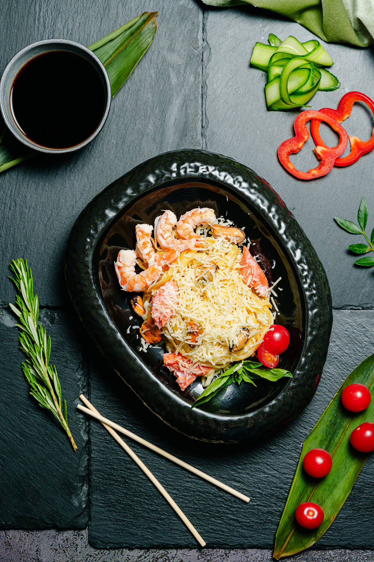 Паста с морепродуктами