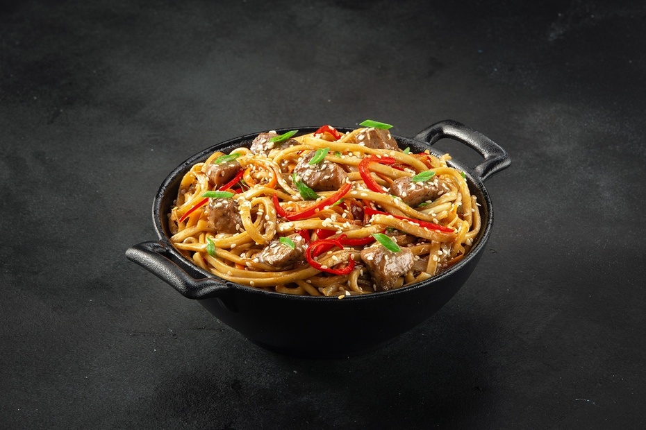 Лапша WOK свинина по хунайски