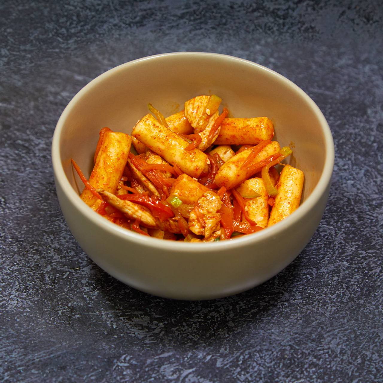 Токпокки с курицей острые