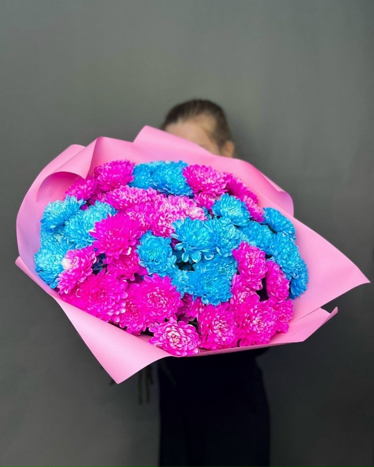 Букет из хризантем