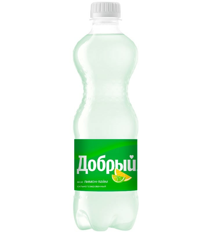 Лимонад Добрый лимон-лайм 0,5л