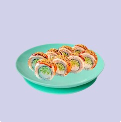 Ролл Нежный Угорь Биг-чиз