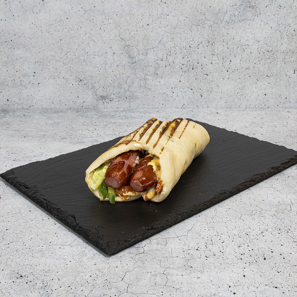 Хот-дог двойной в пите