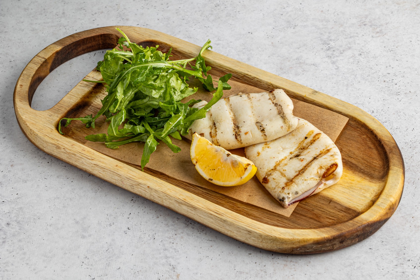 Ароматная тушка кальмара