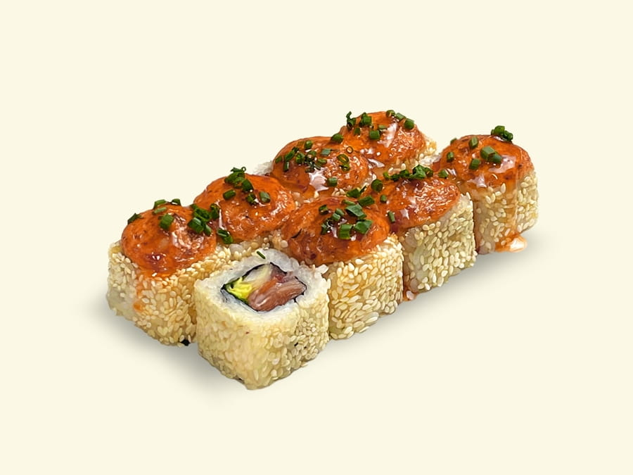 Ролл Запечённый лосось
