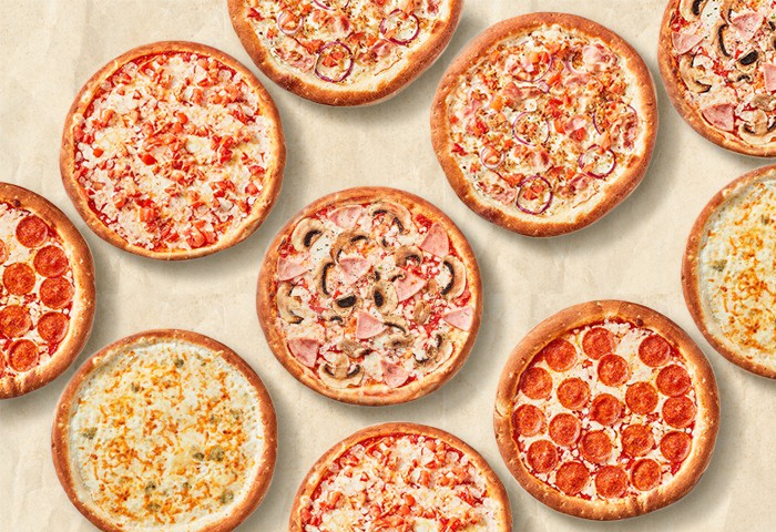 Комбо 10 пицц 30 см