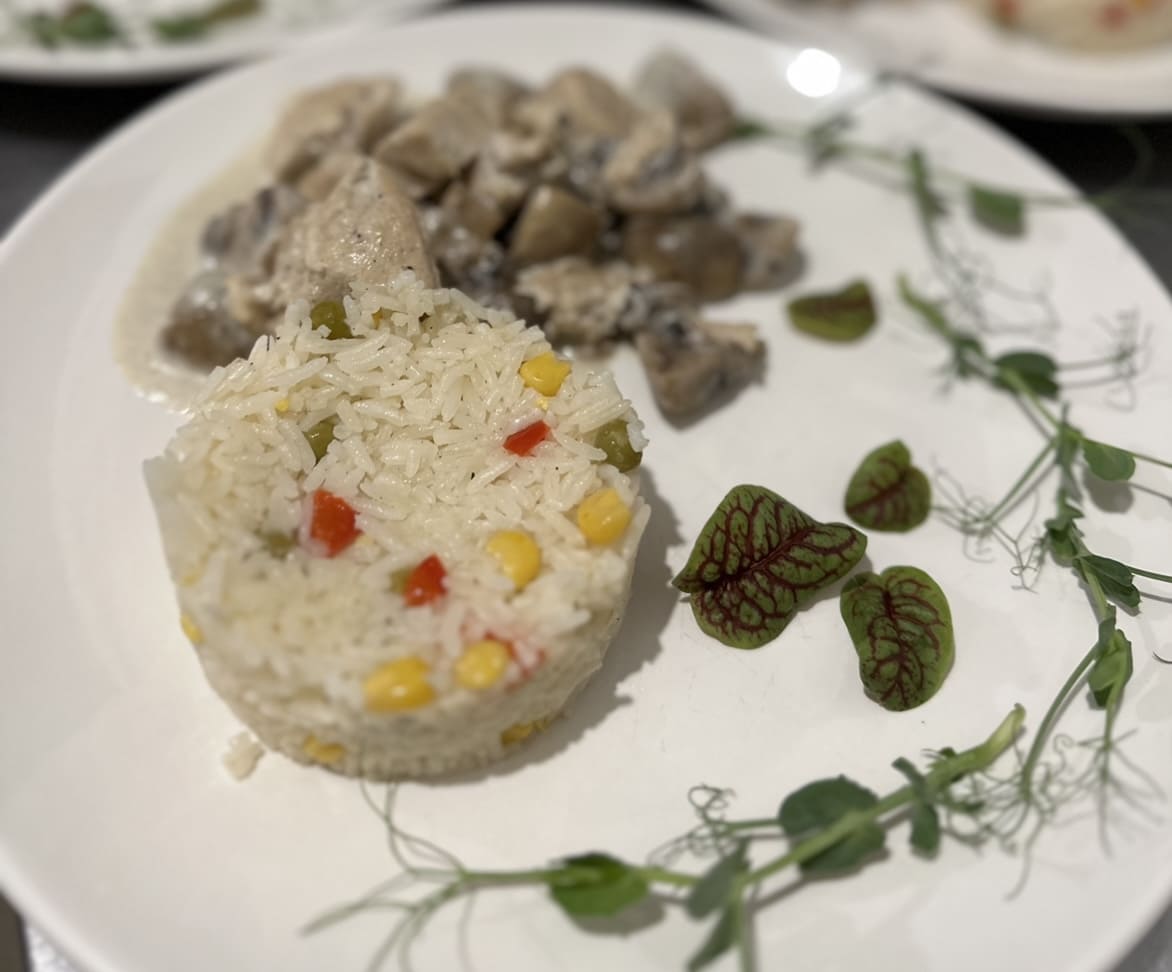 Кабуки с рисом и овощами