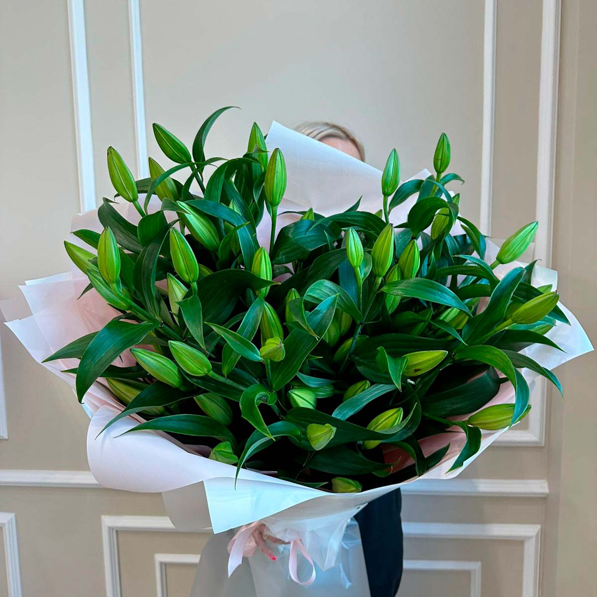 Букет из лилий 9 шт (предзаказ)