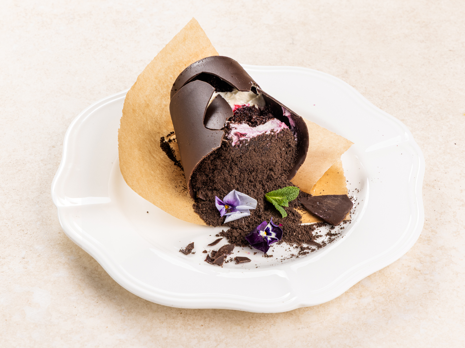 Шоколадный горшочек