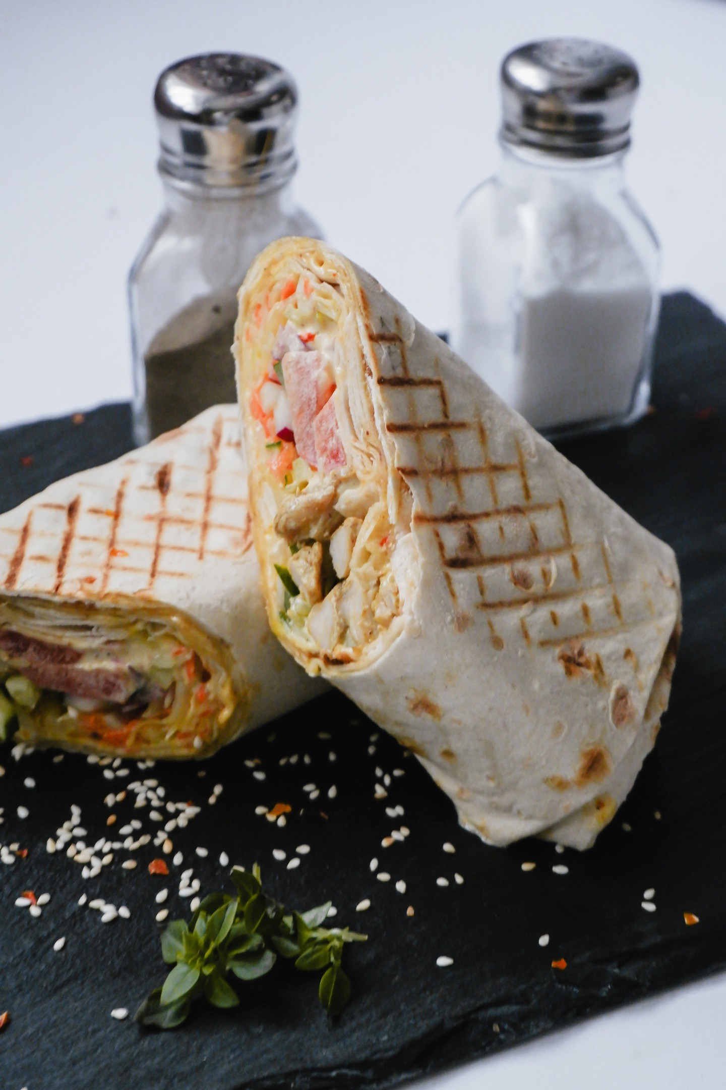 Шаурма сырная курочка.