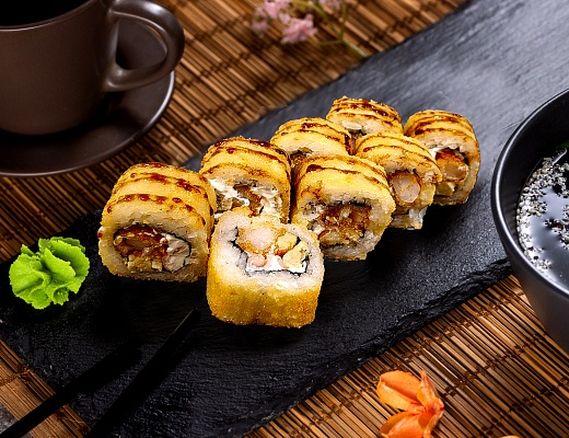 Темпура с креветкой