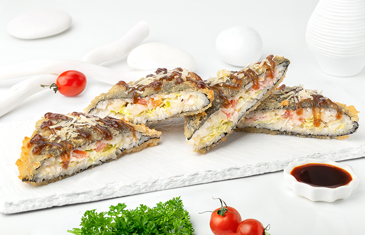 Суши-сэндвич с курицей