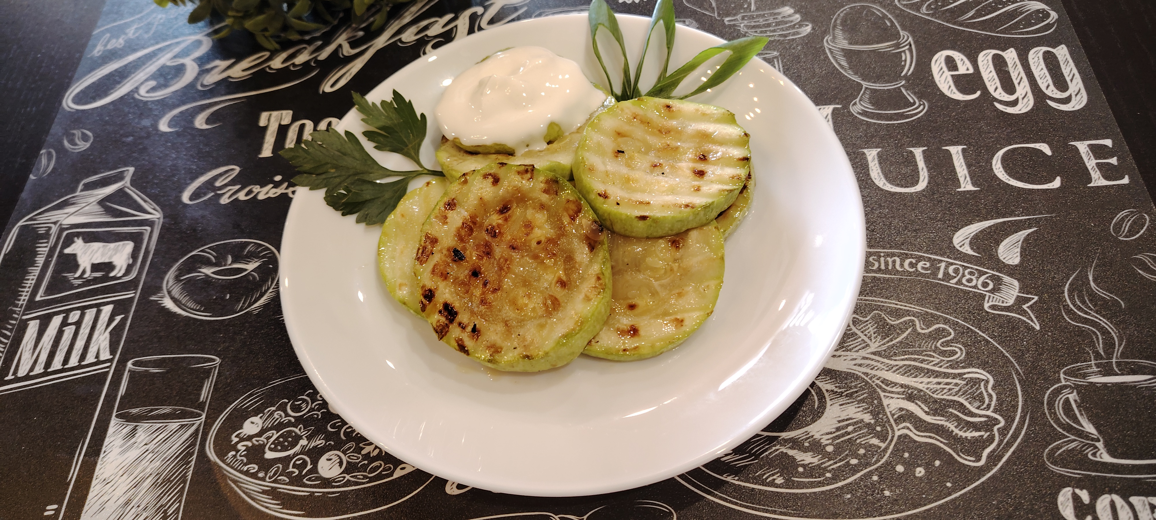 Кабачки на гриле