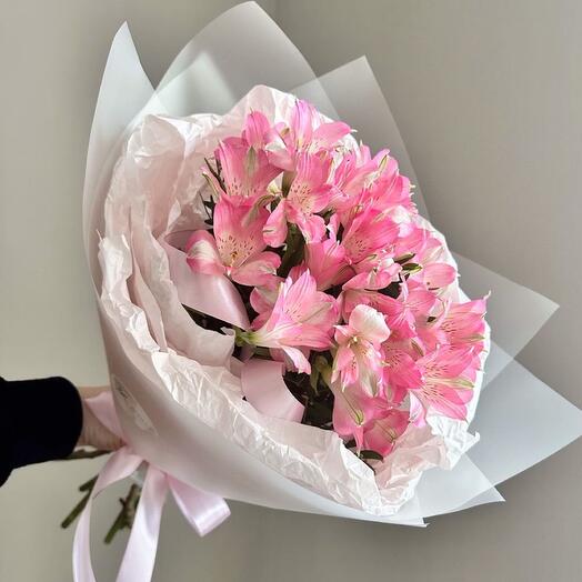 Букет из альстромерии 7 шт