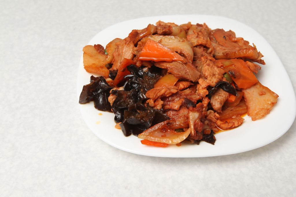 Жареное мраморное мясо