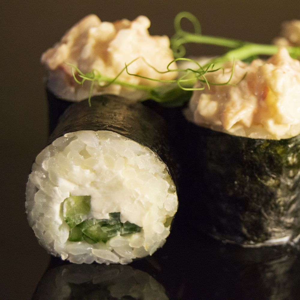 Маки креветка спайси