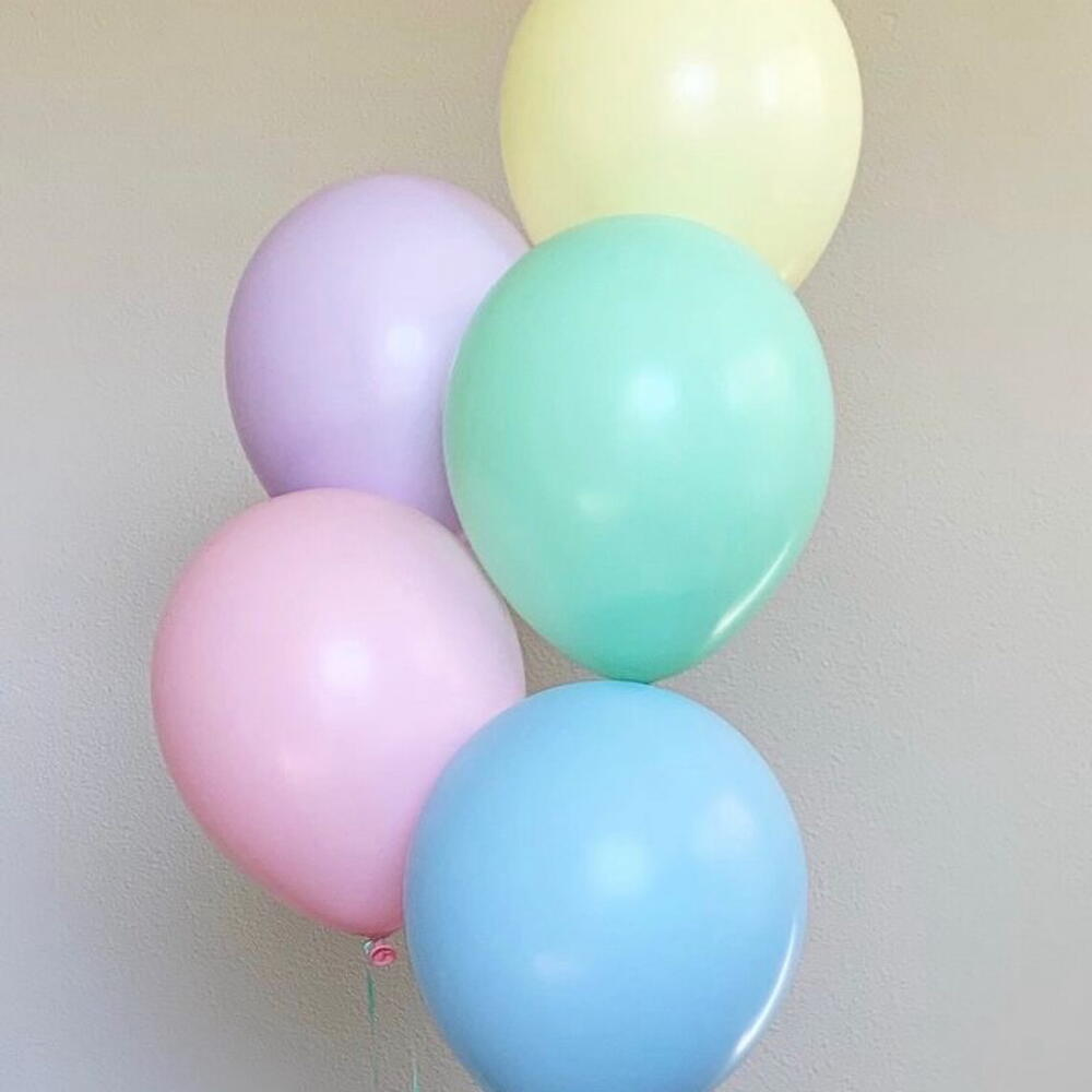 5 нежных гелиевых Шаров