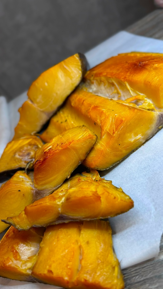 Филе масляной рыбы холодного копчения