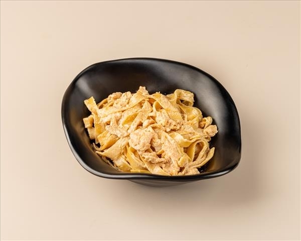 Фетучини с лососем