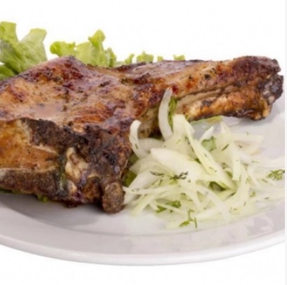 Шашлык из свиной корейки