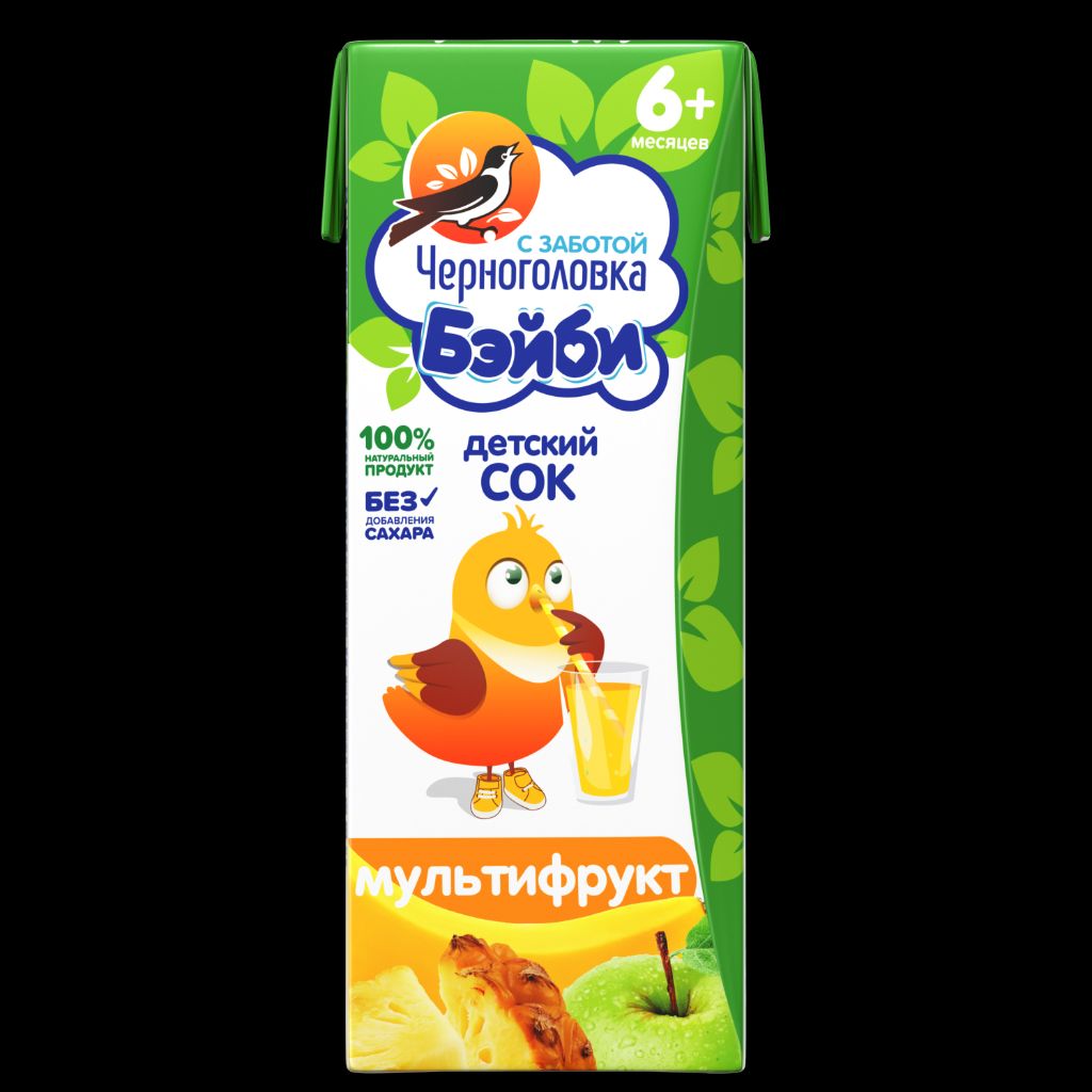 Сок Черноголовка Бейби Мультифрукт