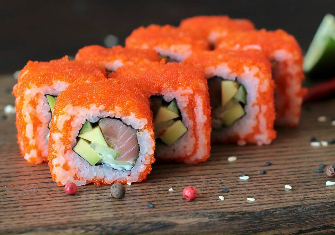 Калифорния с лососем