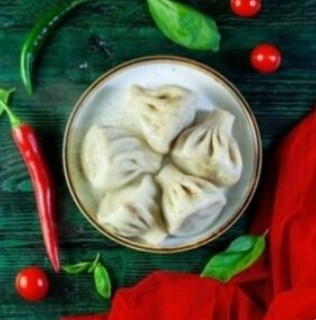 Хинкали Ягнёнок, телятина, свежая зелень