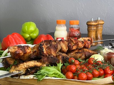 Шашлык из куриной грудки