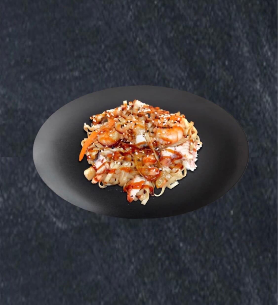 Удон с морепродуктами