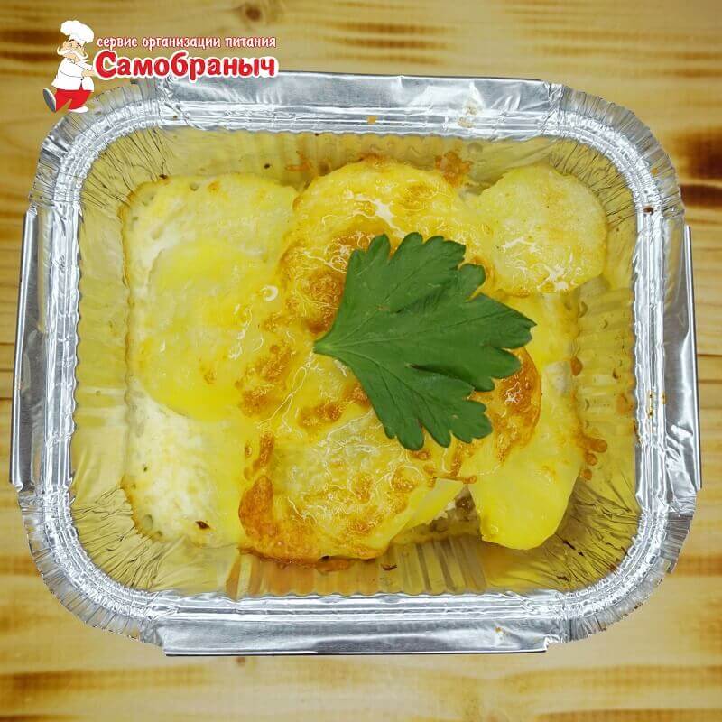 Кура с картофелем 250гр.