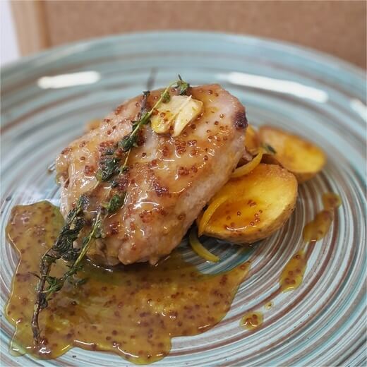 Стейк из свинины sous vide