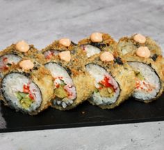 Ролл темпура с крабом