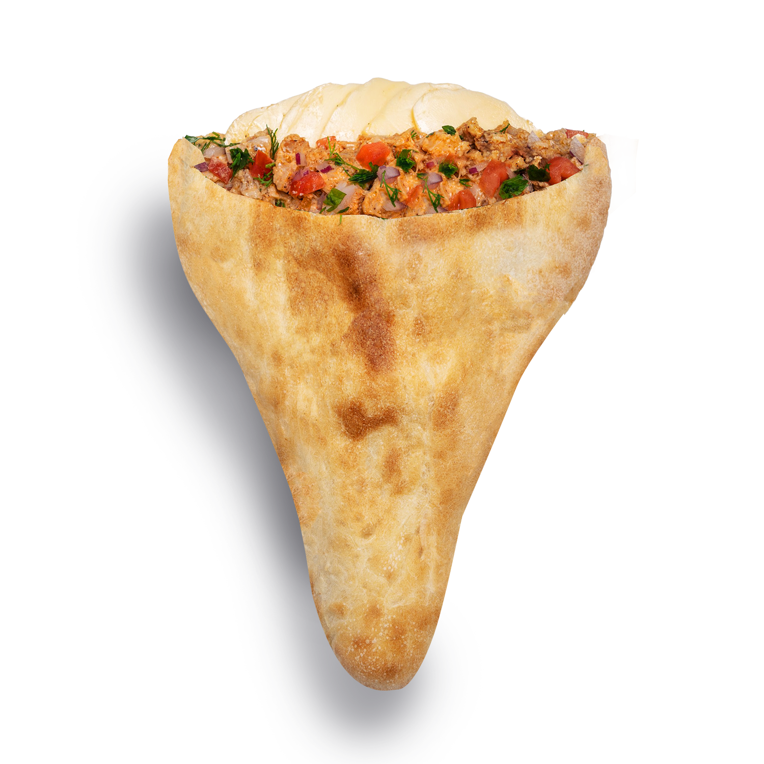 Бутер с курицей и сулугуни