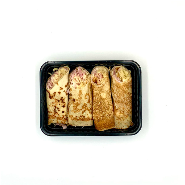 Блины с ветчиной и сыр 2 шт.