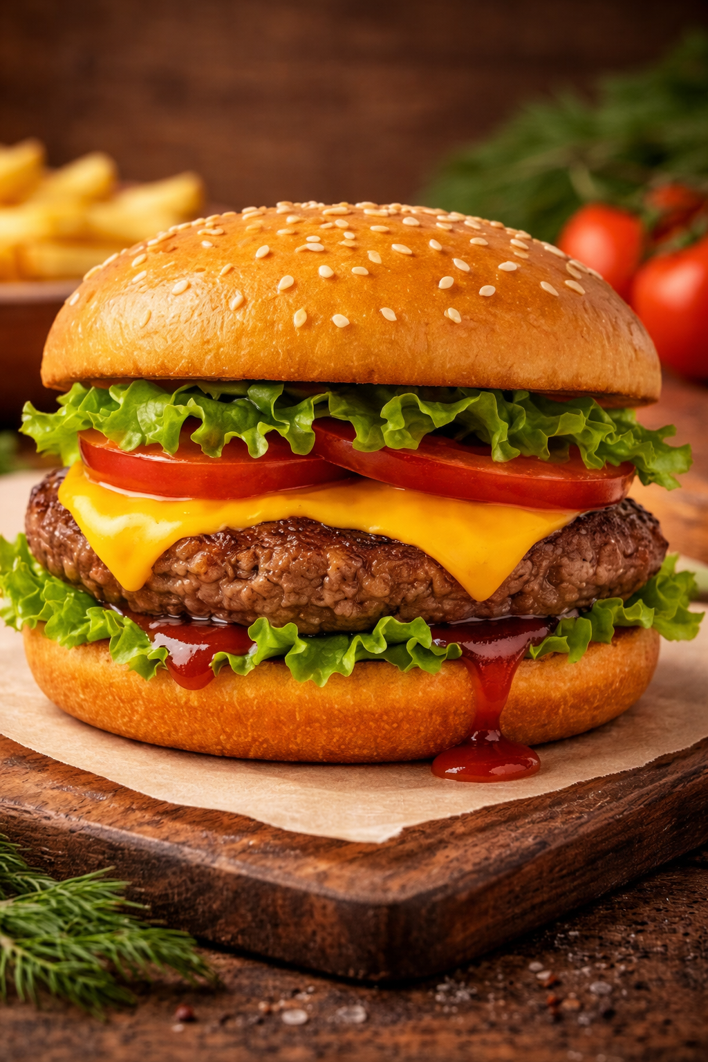 Бургер из говядины