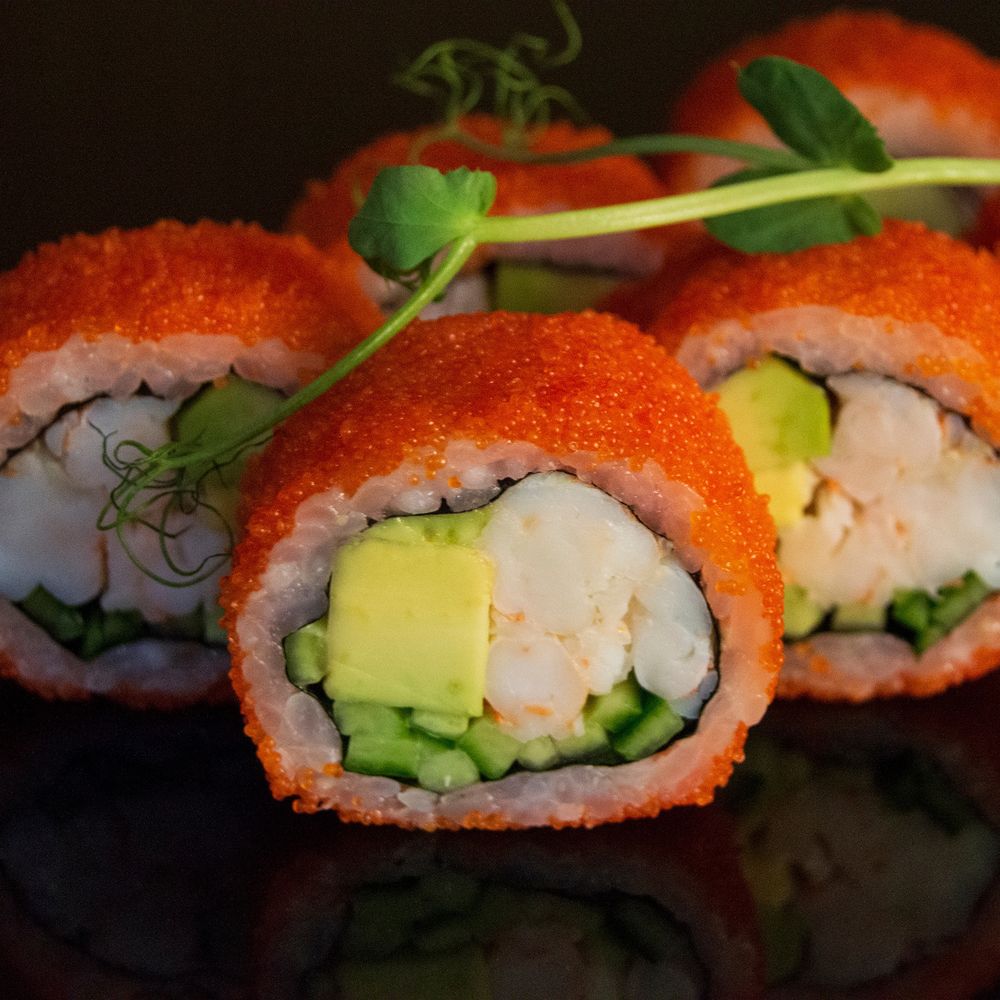 Калифорния с креветкой 8 шт