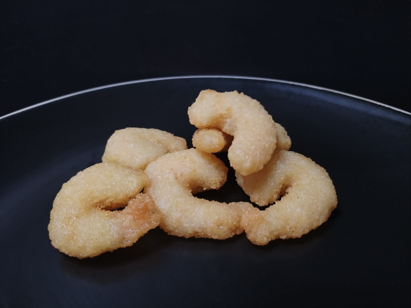 9 креветок фри