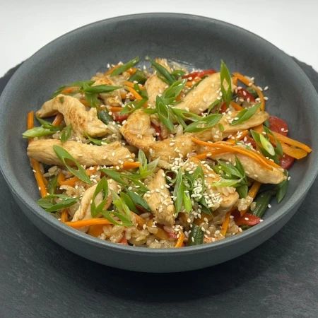 Wok с цыплёнком