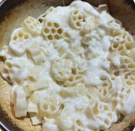 Макарошки с сыром