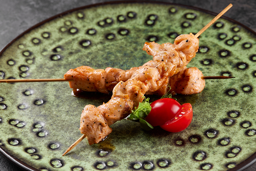 Шашлычок из куриного филе